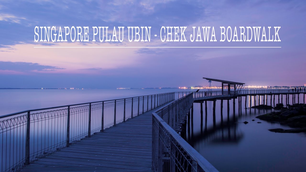 Singapore Pulau Ubin Chek Jawa Boardwalk, so Nice...
