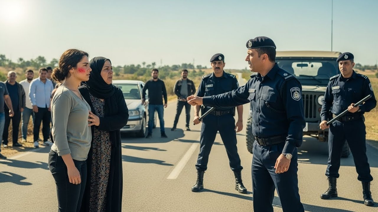 ضابطة شابة أهانوها أمام أمها، لكنهم ارتكبوا خطأً قاتلاً لم يتوقعوه!