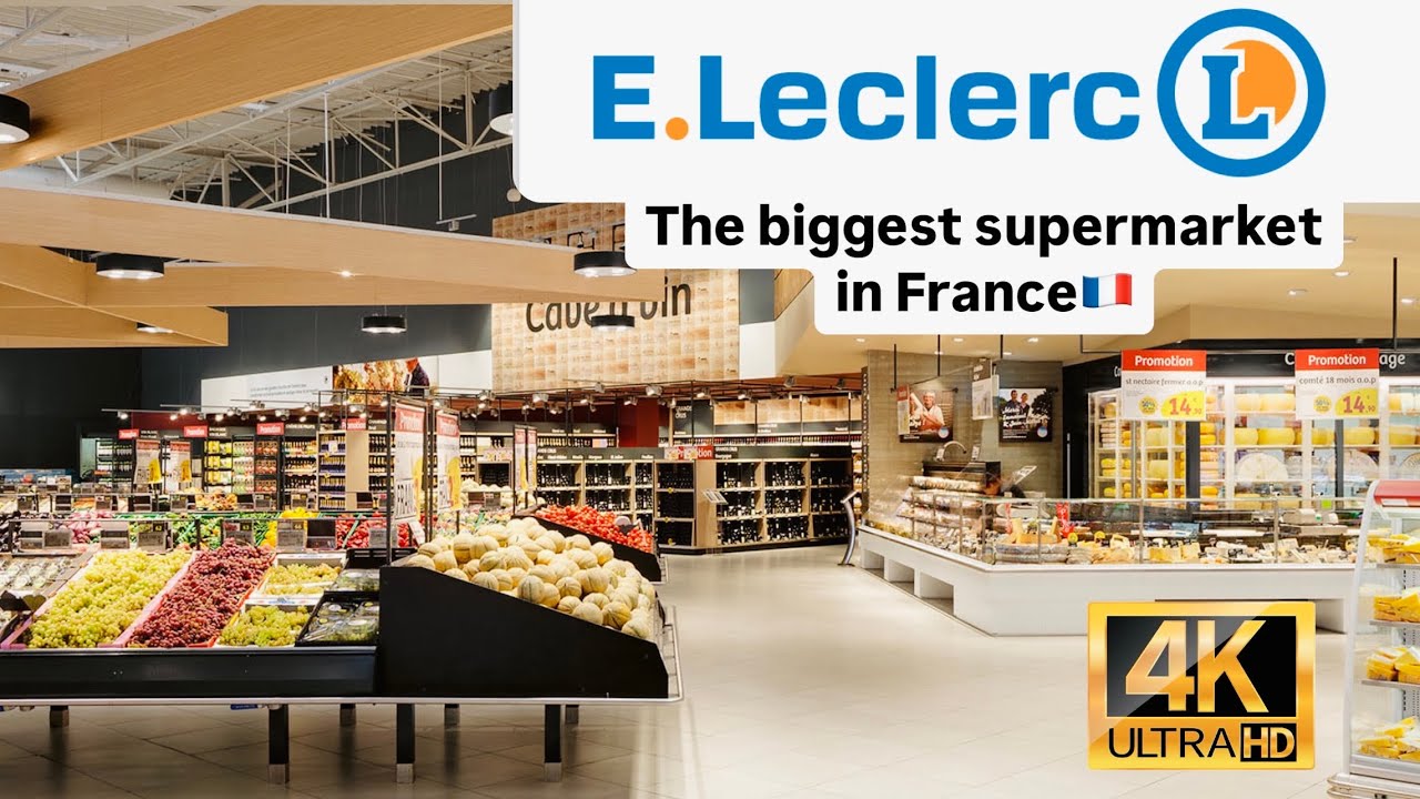 Supermarket France E- Leclerc
