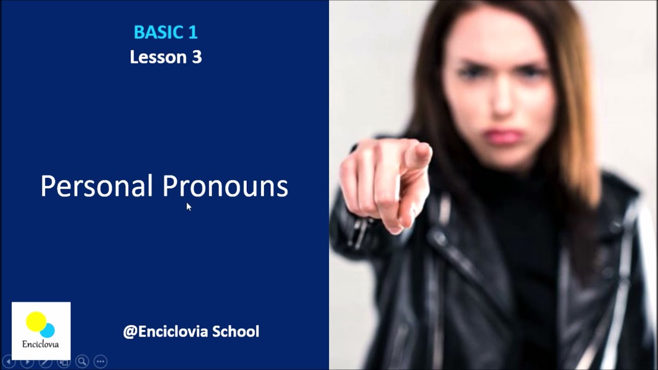 ✅ Pronombres Personales en Inglés: Ejemplos y ejercicios.