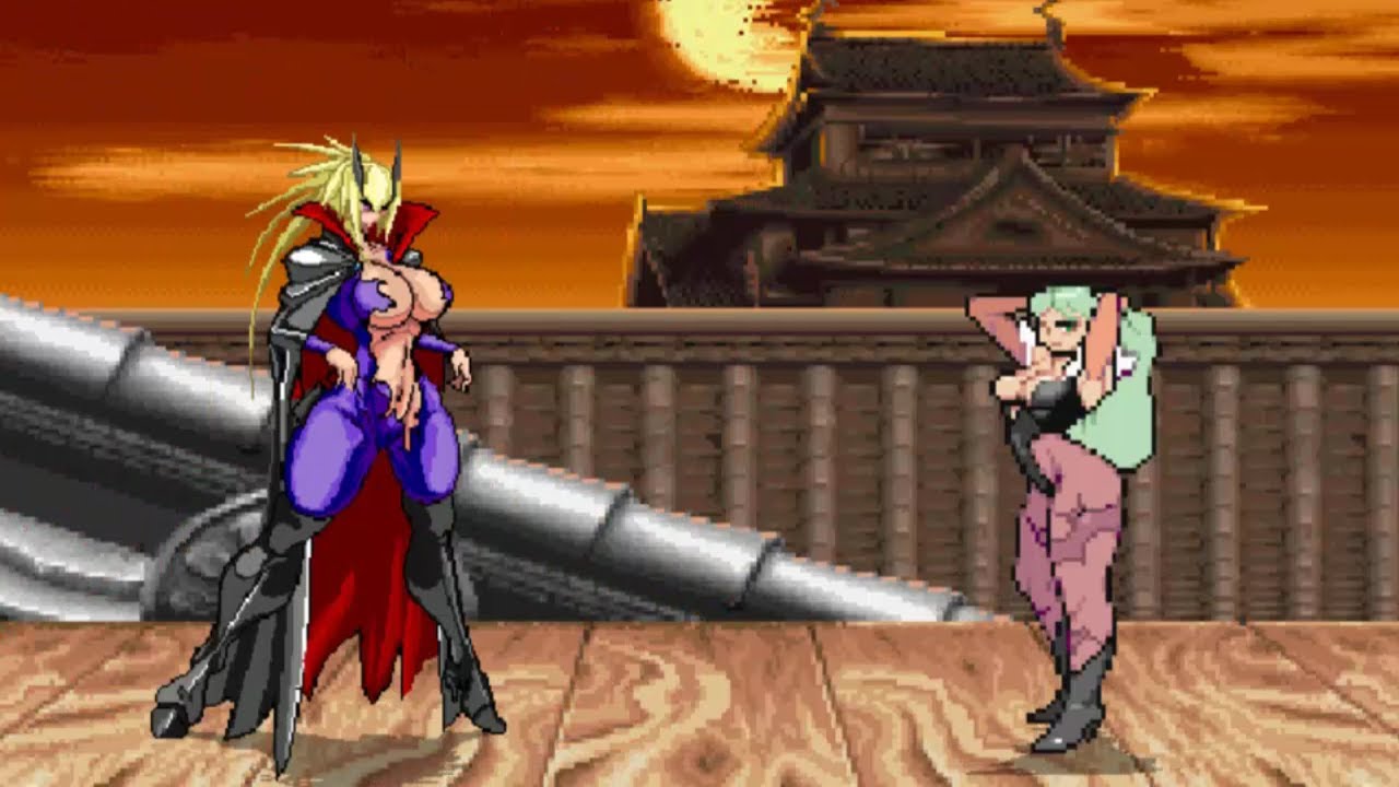 DRACULINA BATHORY vs MORRIGAN - High Level Gameplay - Vampires Mugen