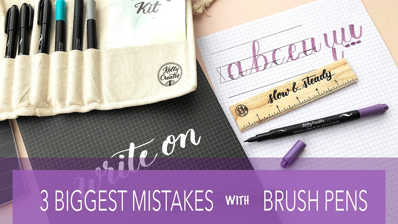 3 Biggest Mistakes with Brush Pens