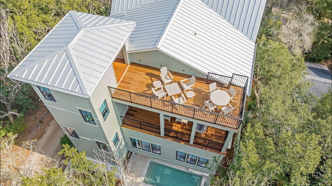 4 STORY SEASIDE HOUSE TOUR