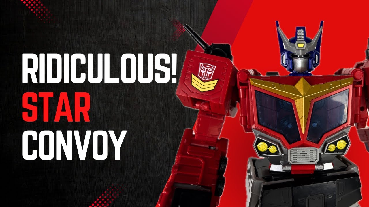 Ridiculous! Transformers Star Optimus Prime! Intro, Unboxing and Review.