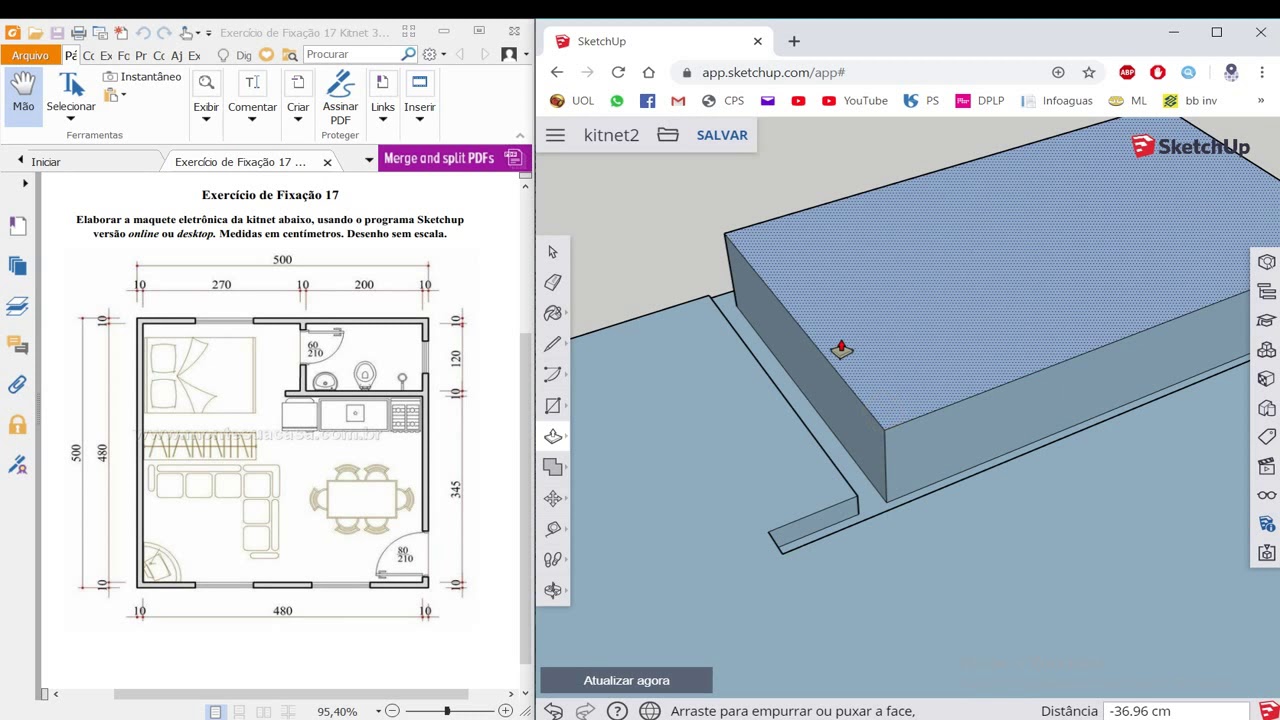 MiniCurso Sketchup Online (1/3)