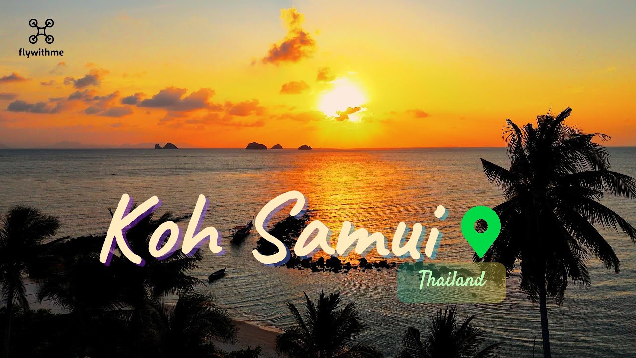 Koh Samui from above like you have never seen before in /4K Drone