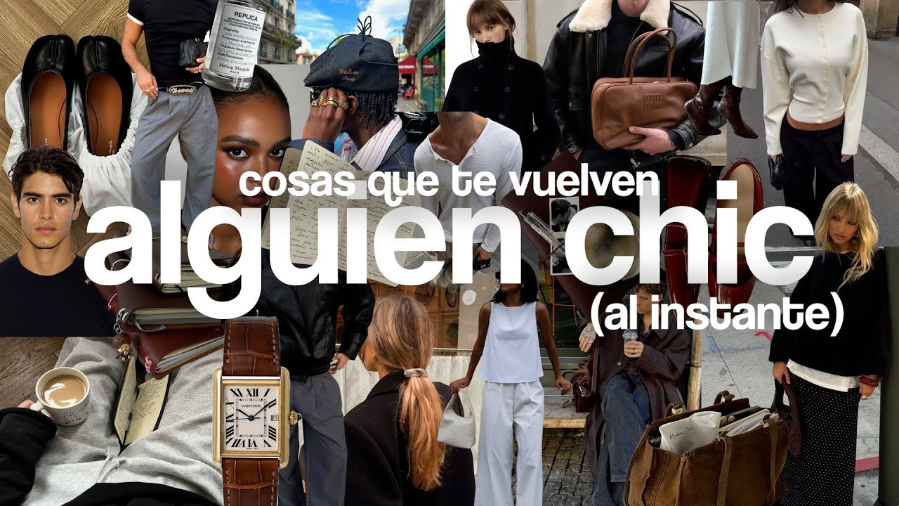 20 COSAS que te VUELVEN INSTANTANEAMENTE CHIC
