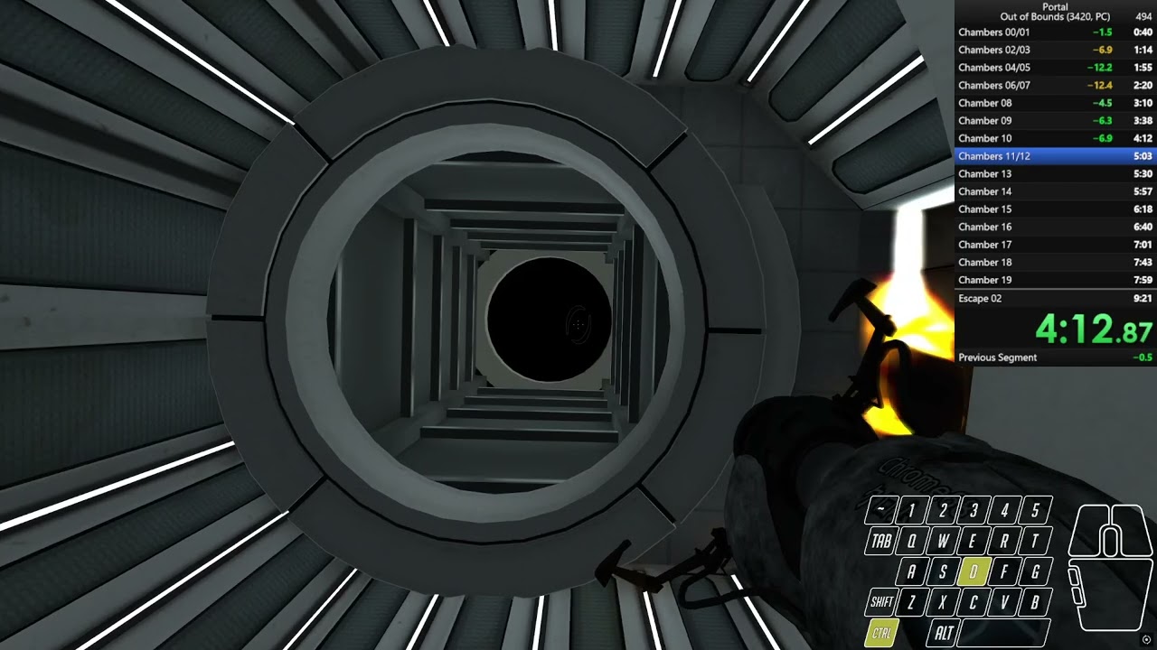 Portal OoB in 8:33.76 (PB) (3420)