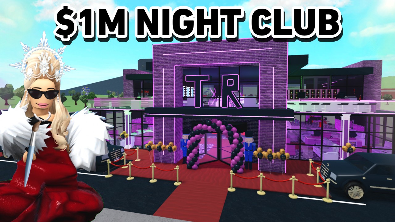 BUILDING A NIGHT CLUB IN BLOXBURG