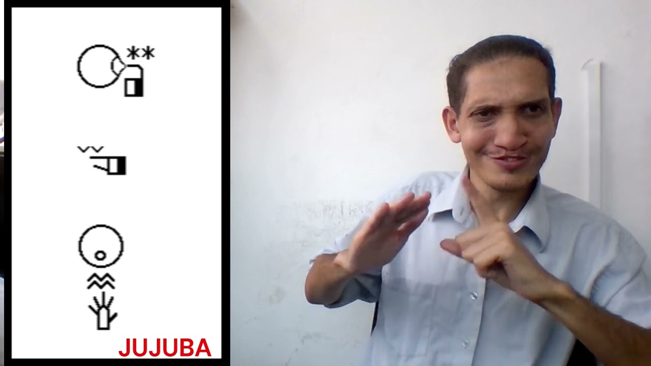 JUJUBA - SINAL EM LIBRAS
