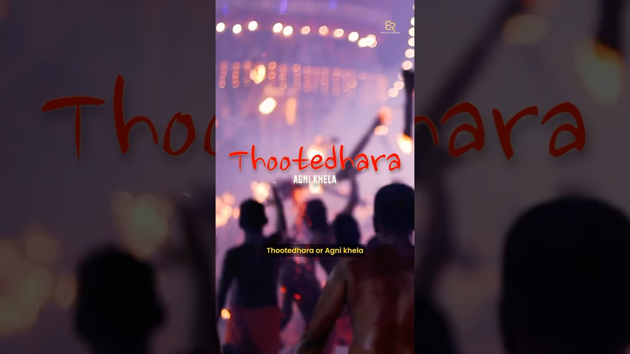 🔥 Burning Torches are thrown at each other in this Karnataka Festival!!!