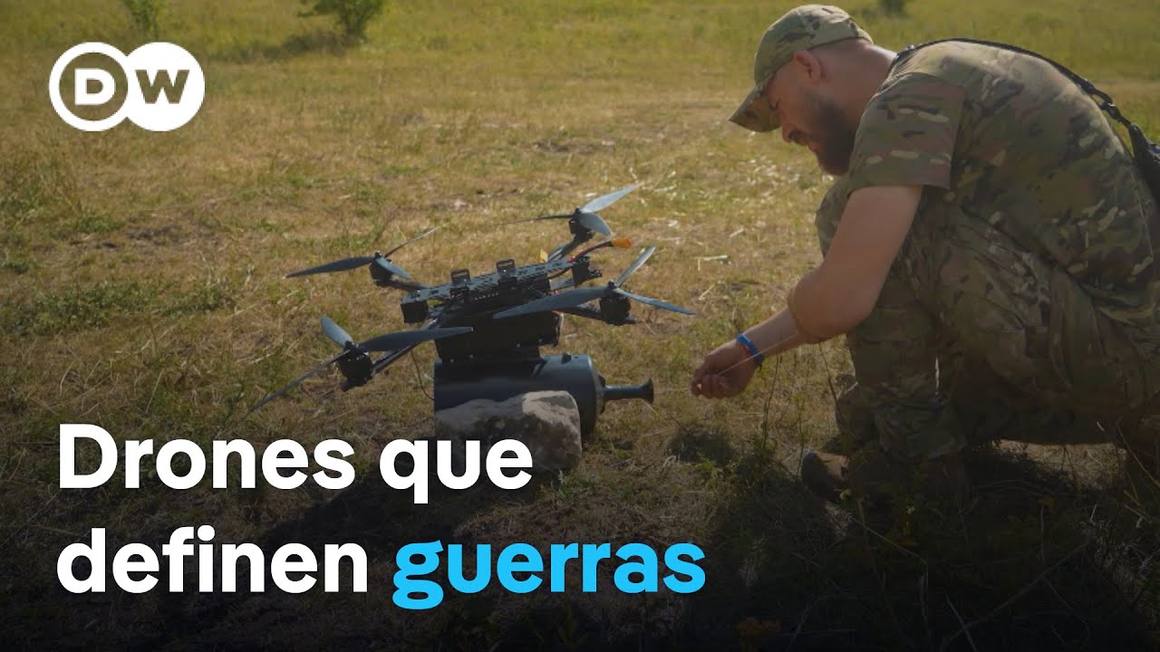 Los drones de fibra óptica son el último desarrollo en la carrera armamentista entre Ucrania y Rusia
