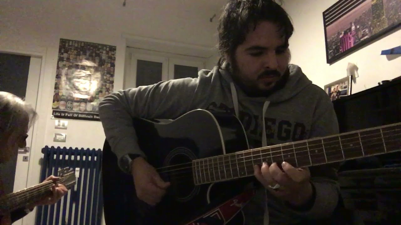 Improvvisazione con due chitarre &ldquo;Assolo in mi minore&rdquo; |Matty Vit chitarra|