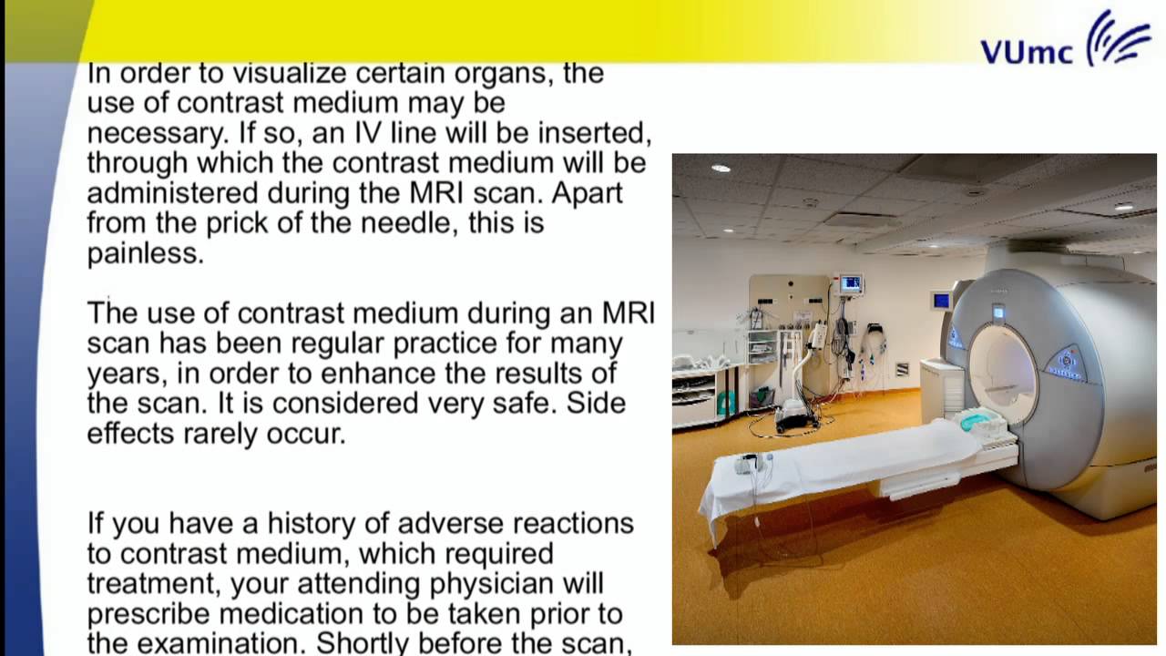 VUmc patient leaflet:  MRI. Read in English.