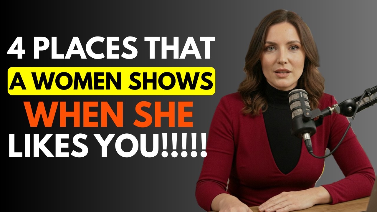 4 BODY PARTS SHE SHOWS IF SHE LIKES YOU.