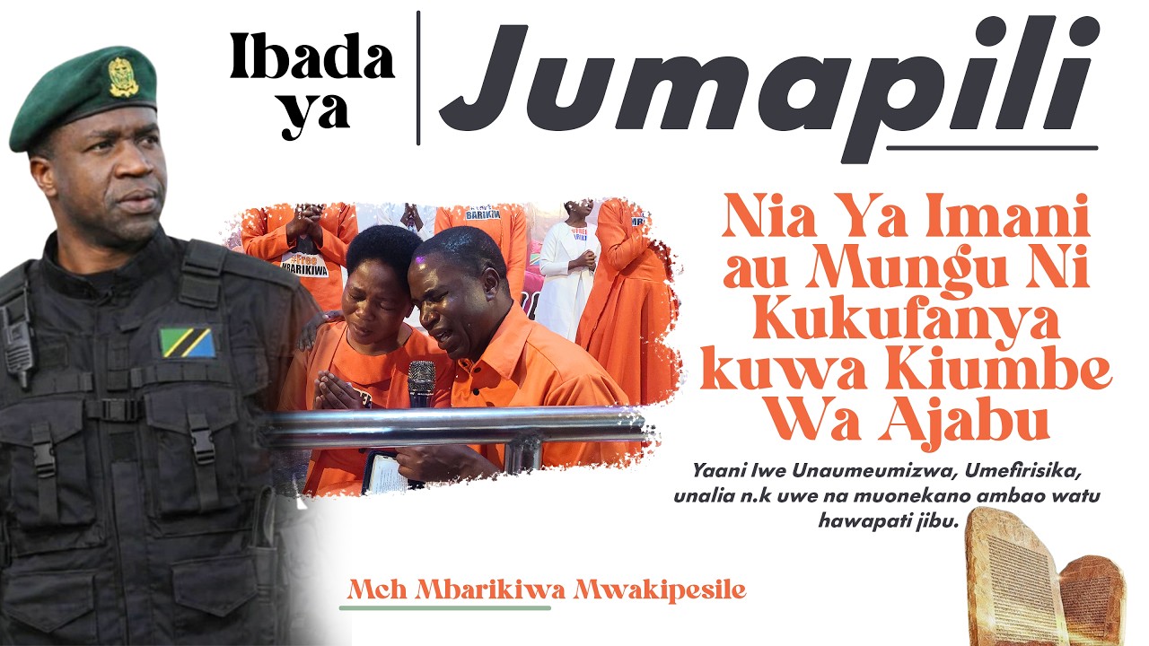 Part 2 | Mch Mbarikiwa - Nia Ya Imani au Mungu Ni Kukufanya kuwa Kiumbe Wa Ajabu | 08-03-2026