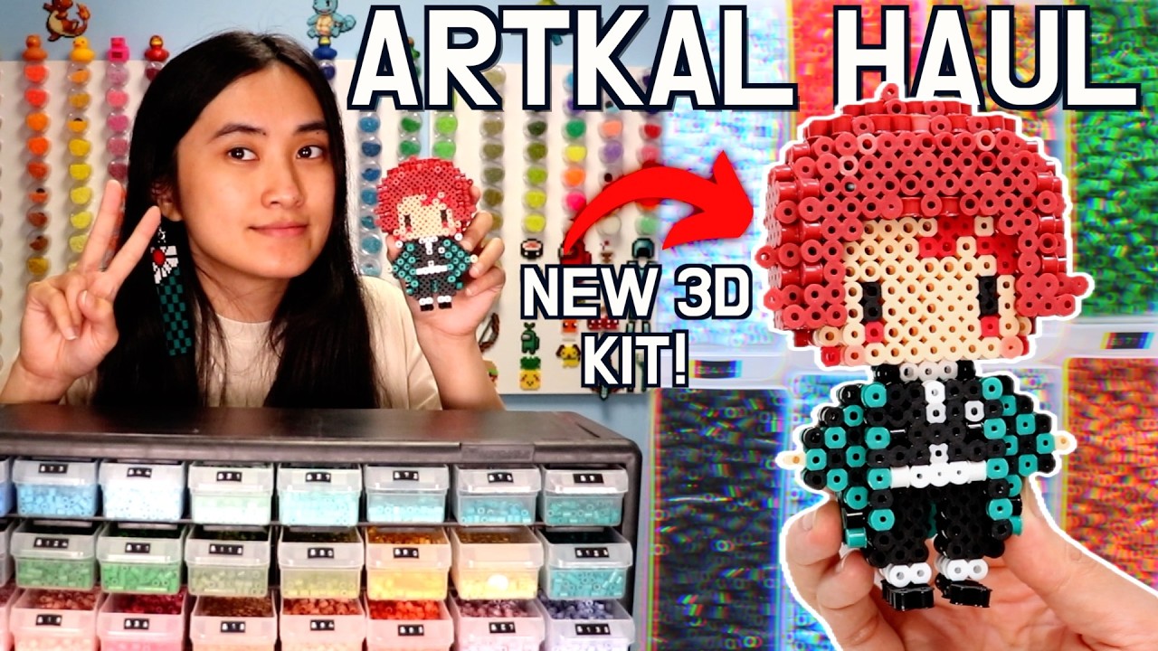 Artkal Beads Demon Slayer Kit Unboxing & HAUL