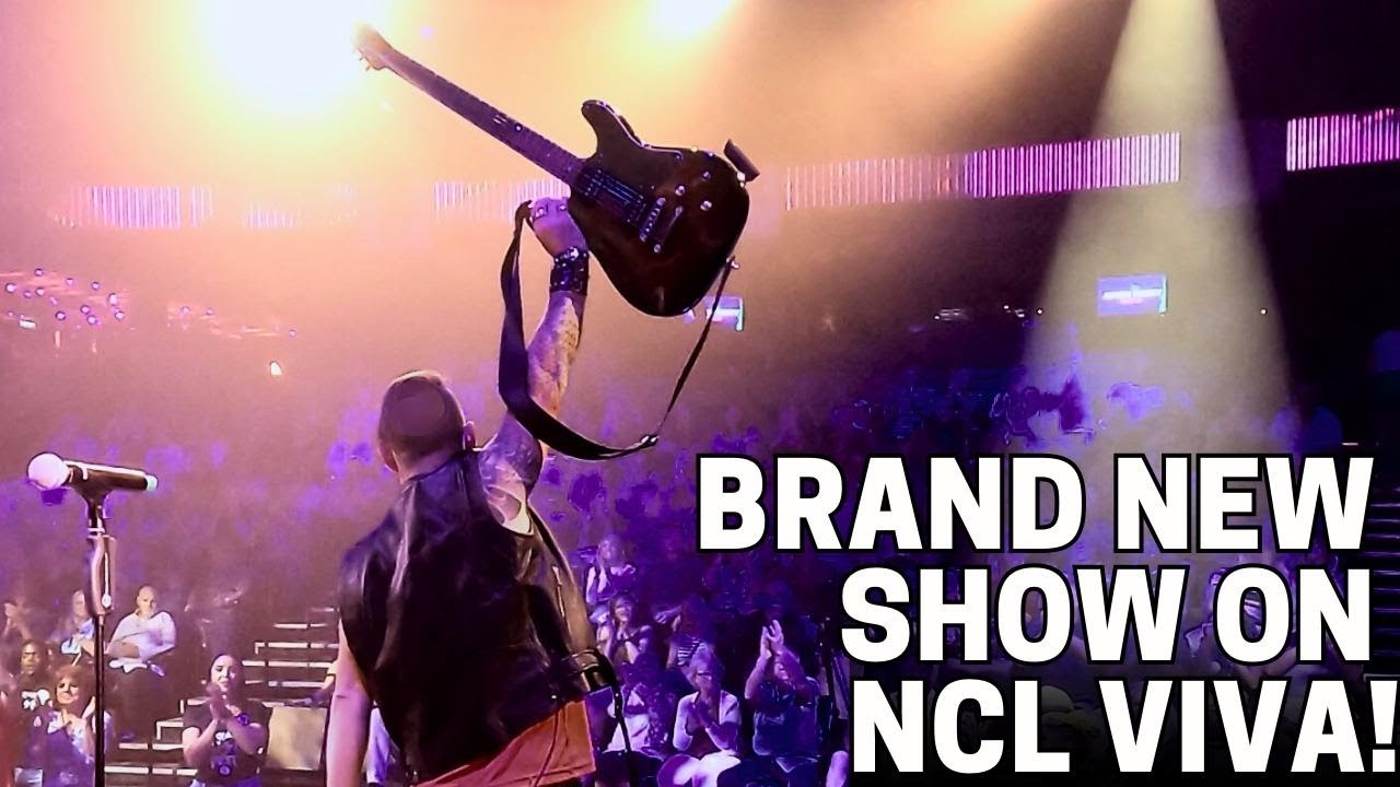 Opening a New Show on a Cruise Ship - FULL Installation of Ocean Music Fest on the NCL Viva