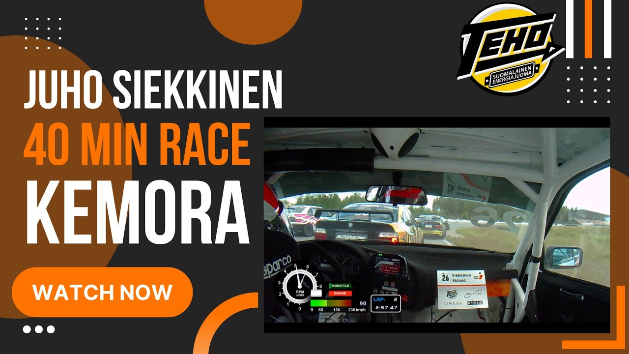 Juho Siekkinen | EST1 Racing | Kemora 40min Race | 2023
