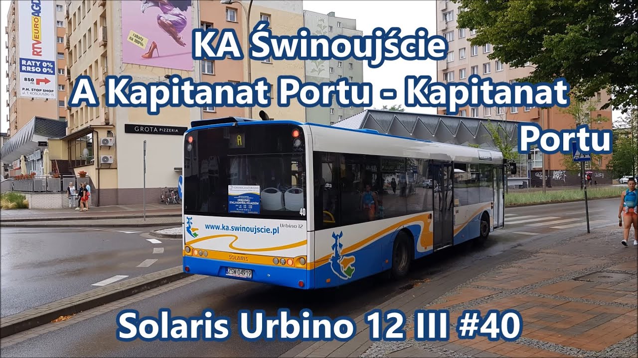 KA Świnoujście - linia A, Solaris Urbino 12 III #40