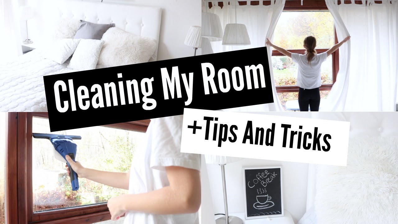 ♡Cleaning My Room//Tips+Tricks♡