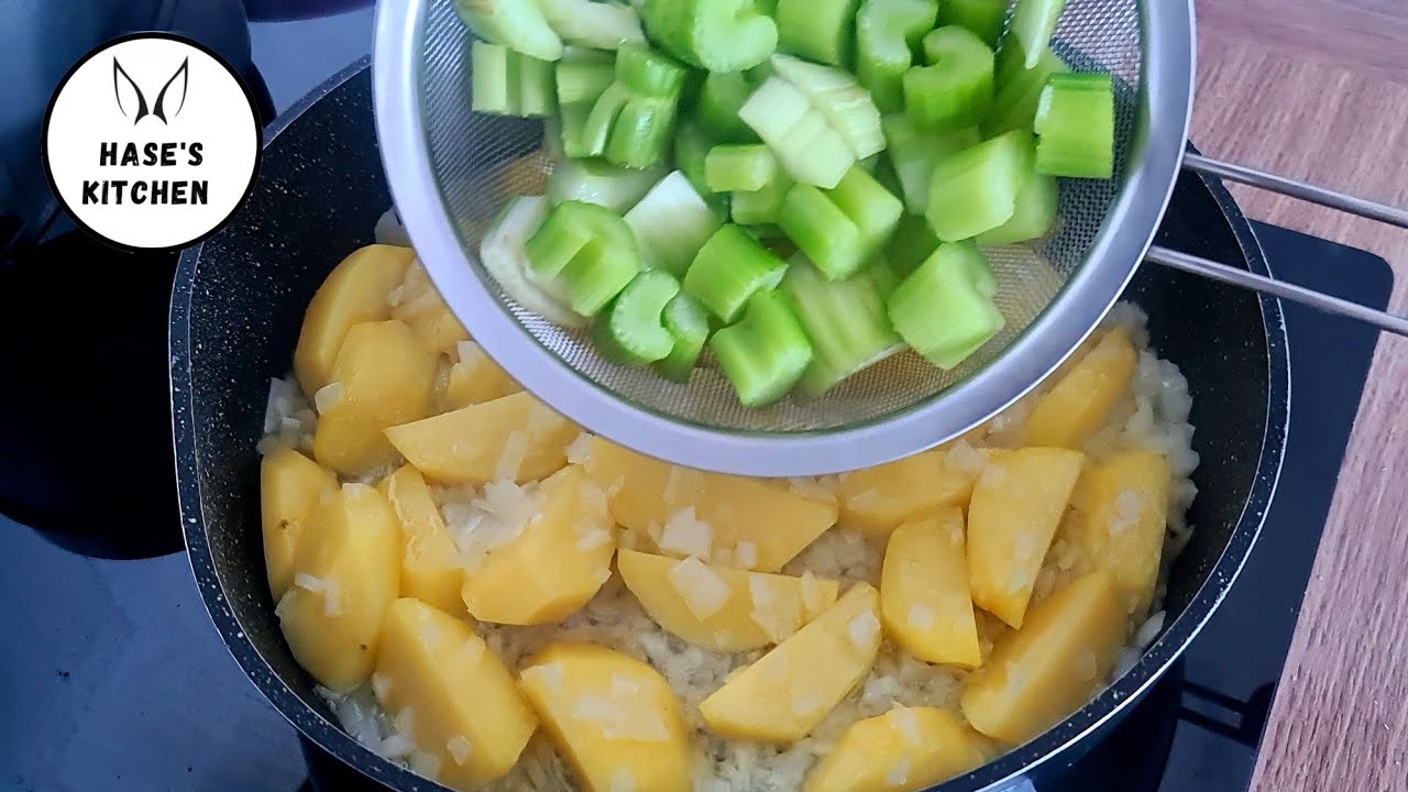 Kartoffel Sellerie Rezept | vegetarische Rezepte | Beilage # 226