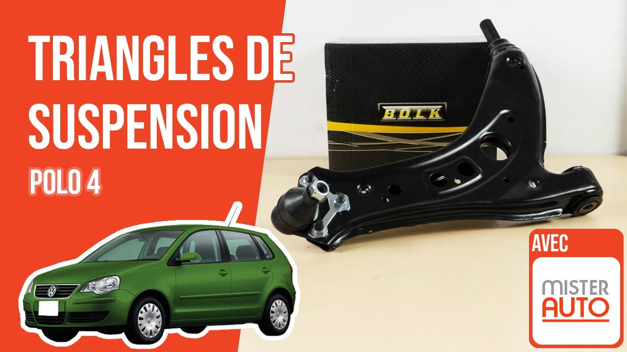 Changer les Triangles de suspension Polo 4 🚗