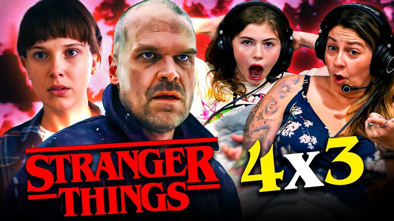 STRANGER THINGS SEASON 4 EPISODE 3 REACTION & REVIEW!! The Monster and the Superhero | Netflix