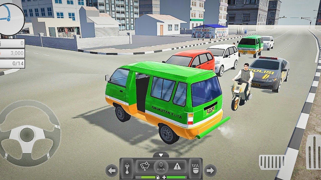 SMALL BUS DRIVING | ANGKOT D GAME | ANDROID GAMEPLAY