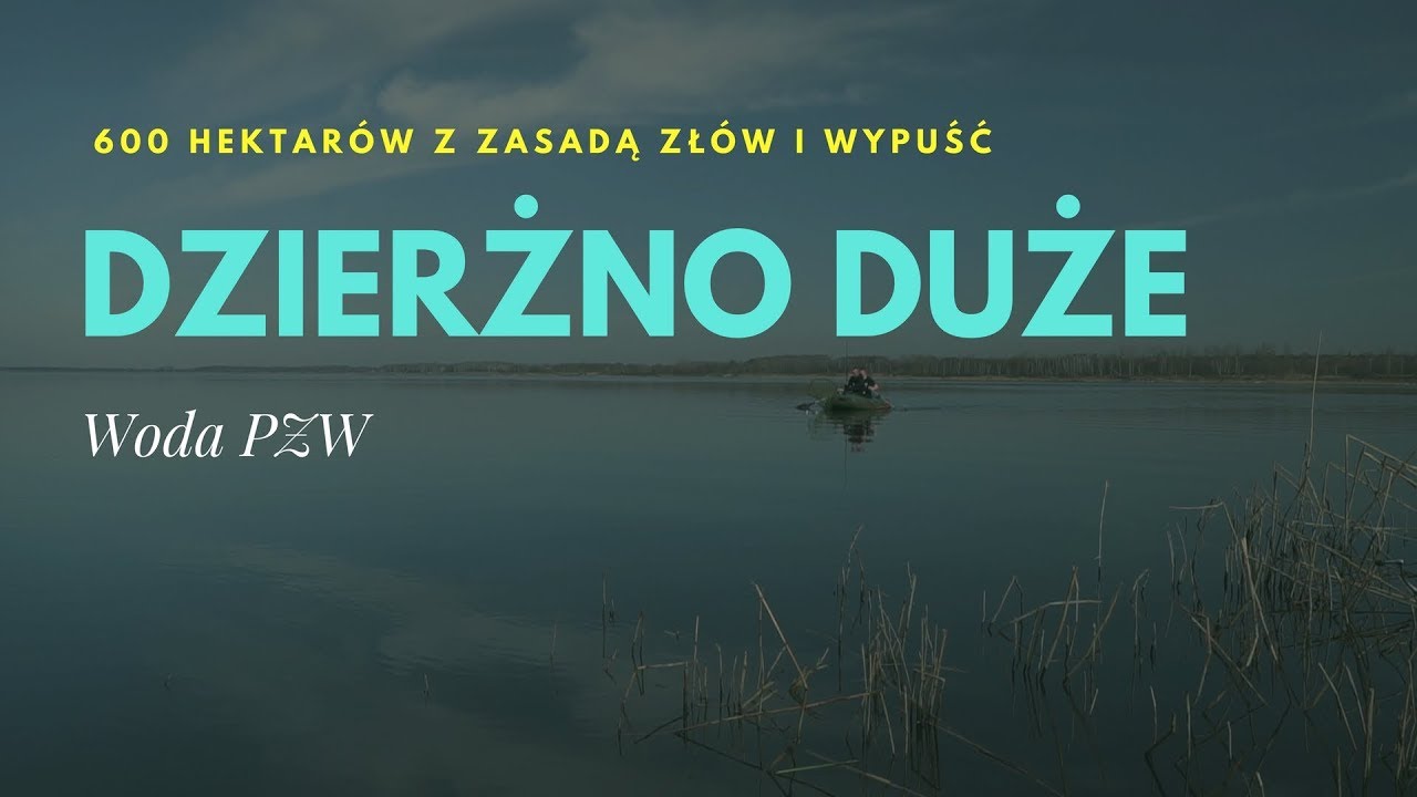 600 hektarowa woda PZW z zasadą 