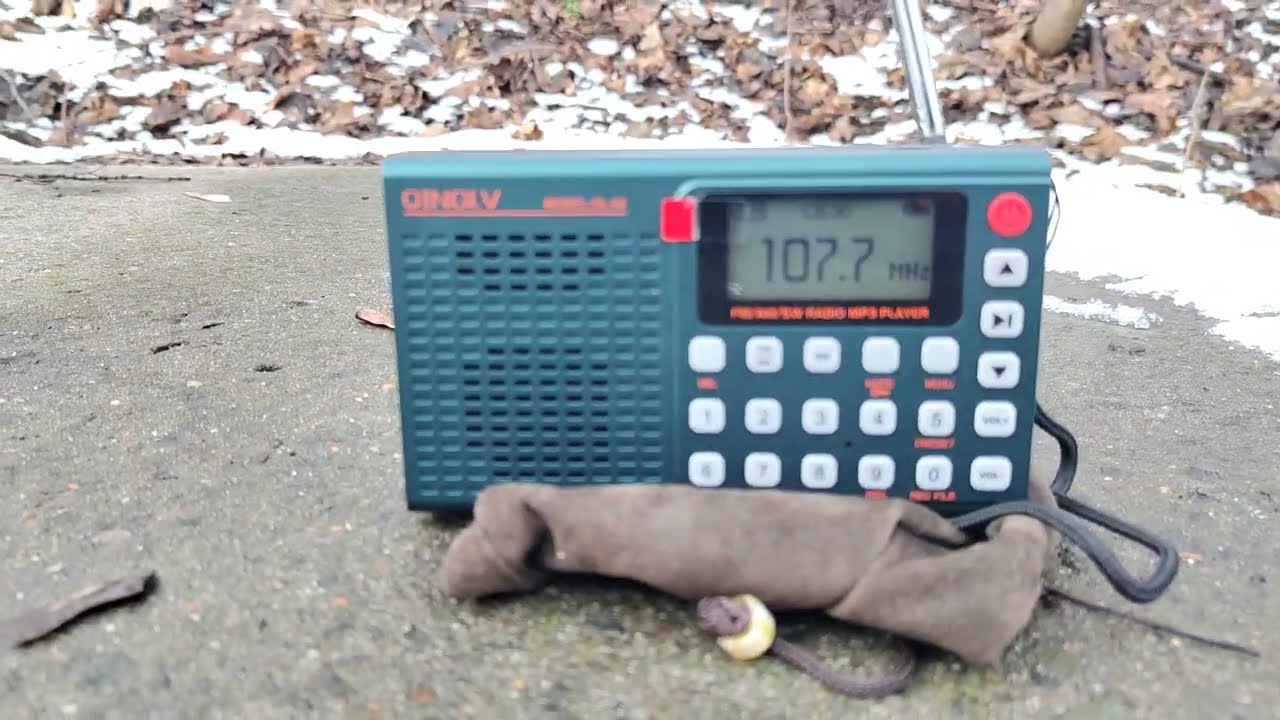  Сравнение бюджетных радиоприёмников на СВ и FM. Кишинев заснеженный в полдень. 12:30.
