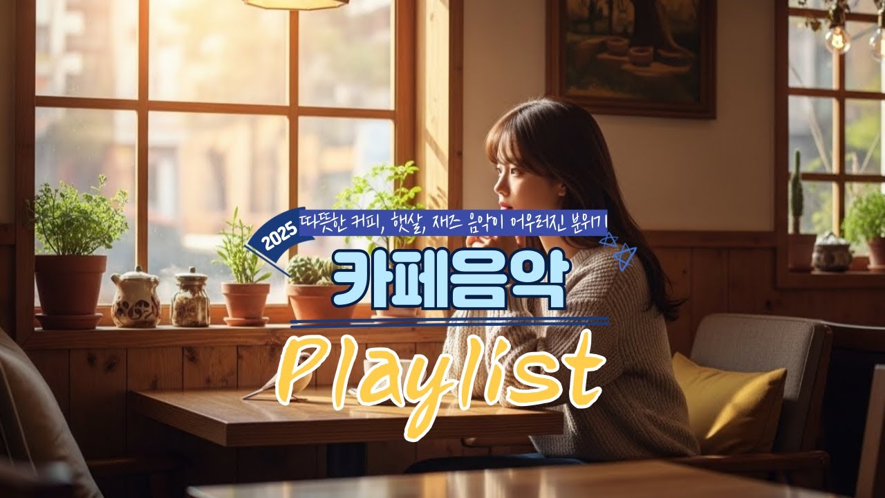 2025 Playlist Cozy cafe music 카페음악 여유로운 템포