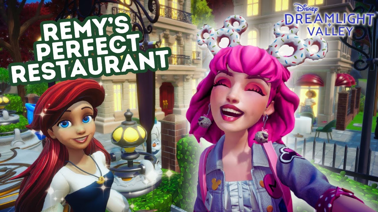 Remy's Perfect Restaurant Speed Build -- Disney Dreamlight Valley