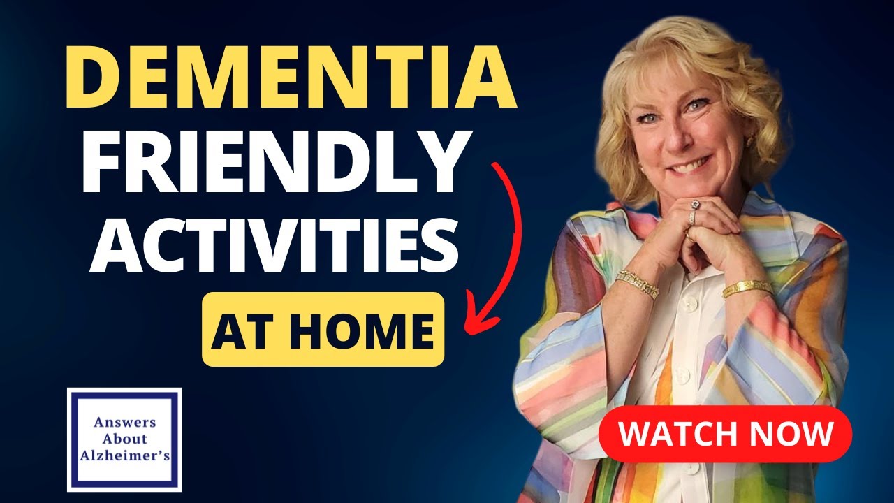 Dementia Friendly Activities at Home: Part 1 of 3