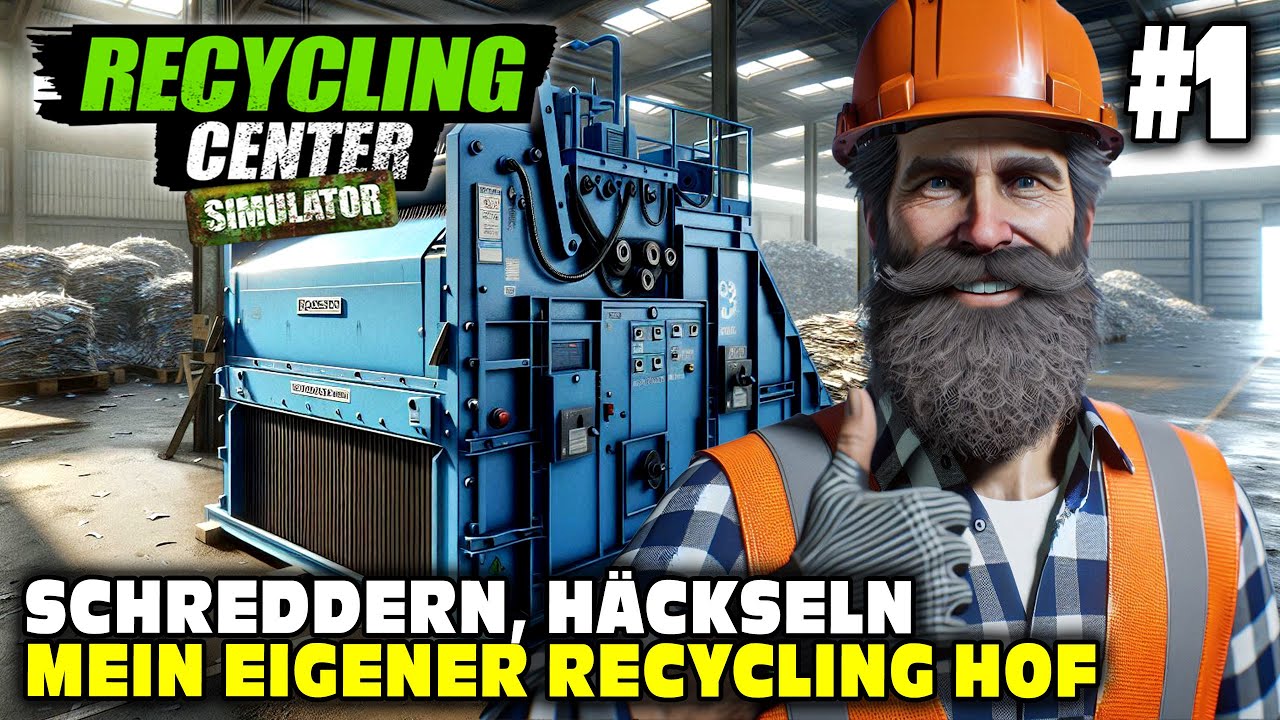 Ruft mich an, ich mache euren Müll zu Geld! 🤑 | #1 | Recycling Center Simulator