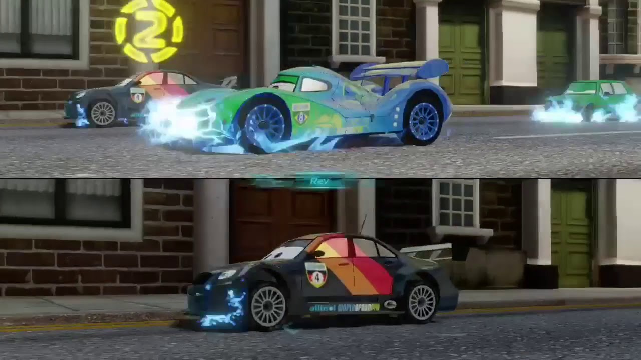 Cars 2 The Video Game | Carla Vesloso Vs Max Schnell - Clearance Level 5 on the Squad Series |