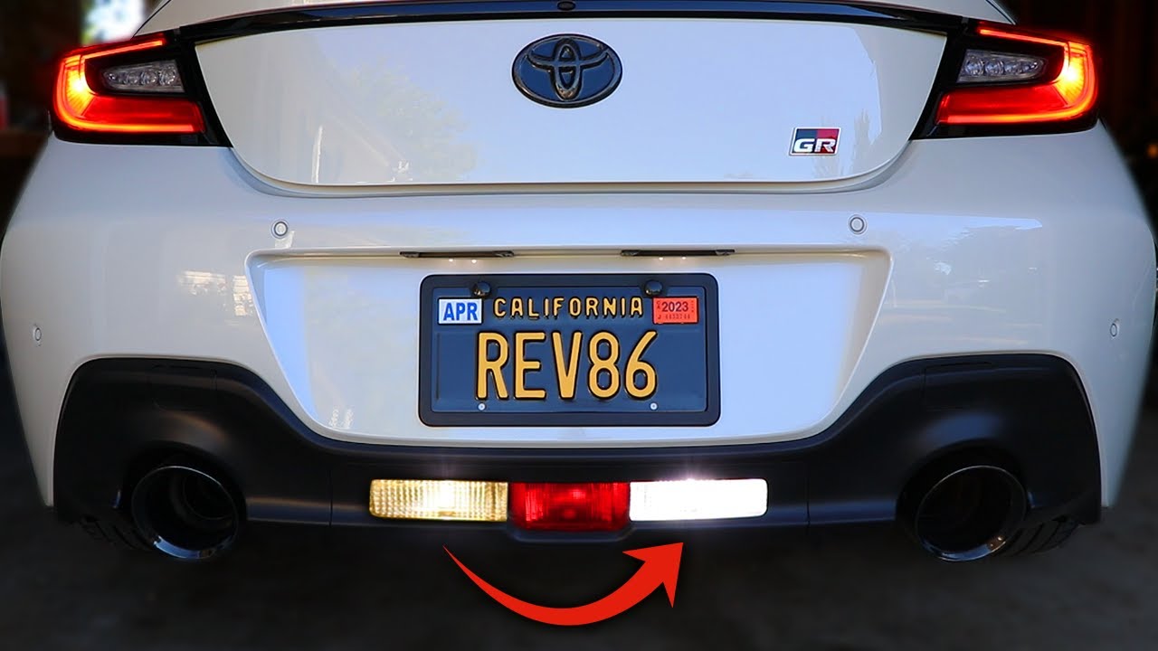 2022+ GR86/BRZ LED Reverse Light Install! (LASFIT LED Back Up Light)