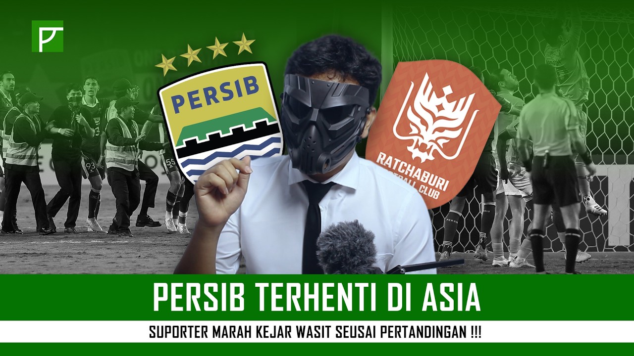 PERSIB MENANG TAPI TIDAK LOLOS. SUPORTER KEJAR WASIT SETALAH LAGA BERAKHIR !!!