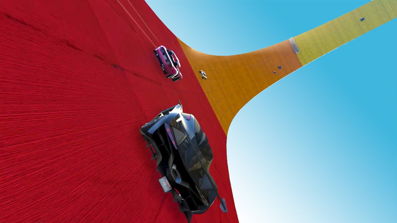 GTA Races but my playlist is Traumatic