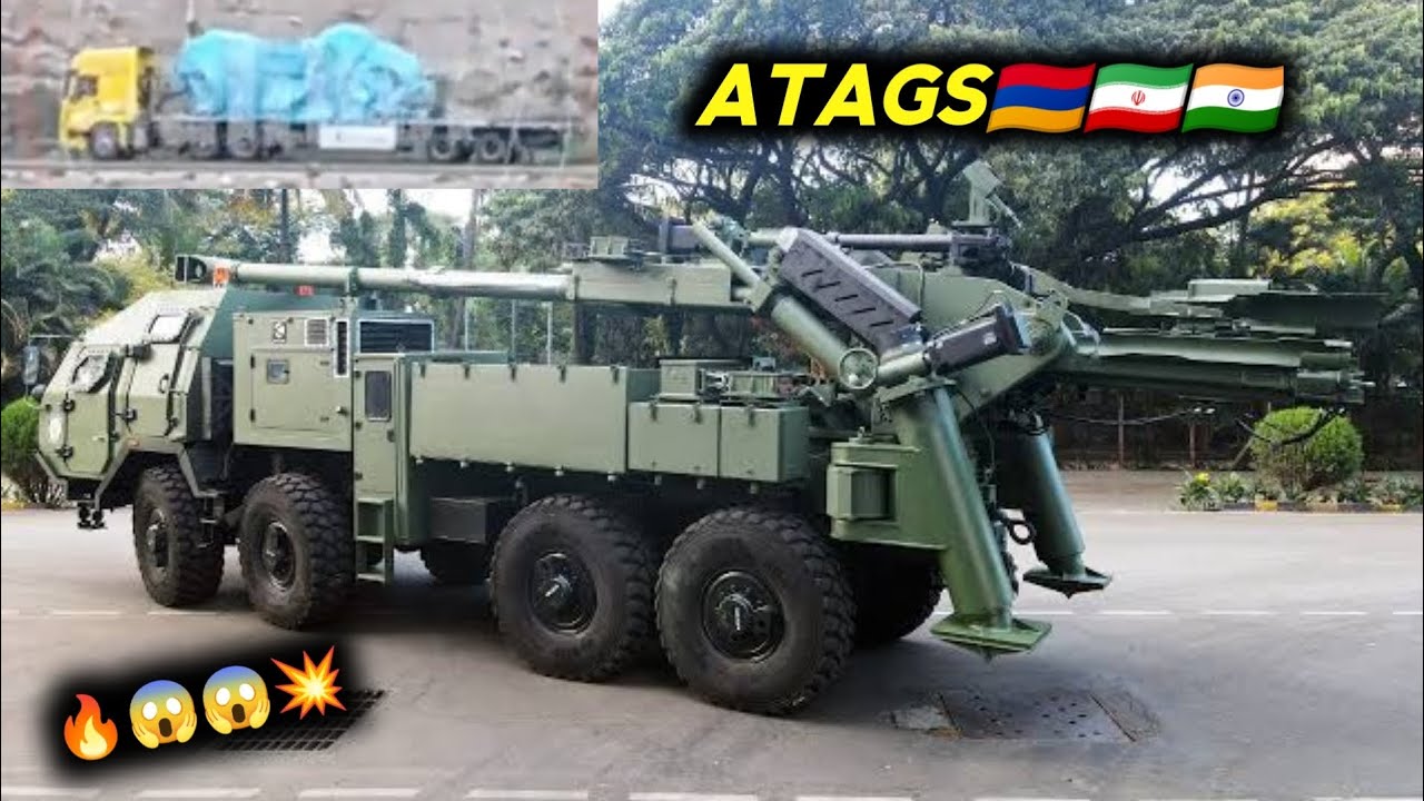 Индия поставляет Армении артиллерийские установки Atags на грузовиках через Иран