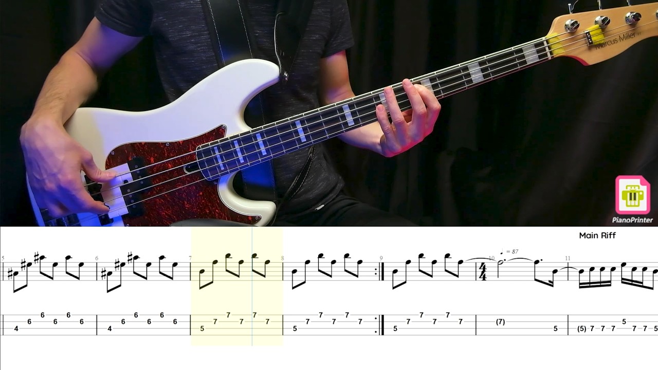 Ария - Паранойя Bass Cover | Табы & Ноты