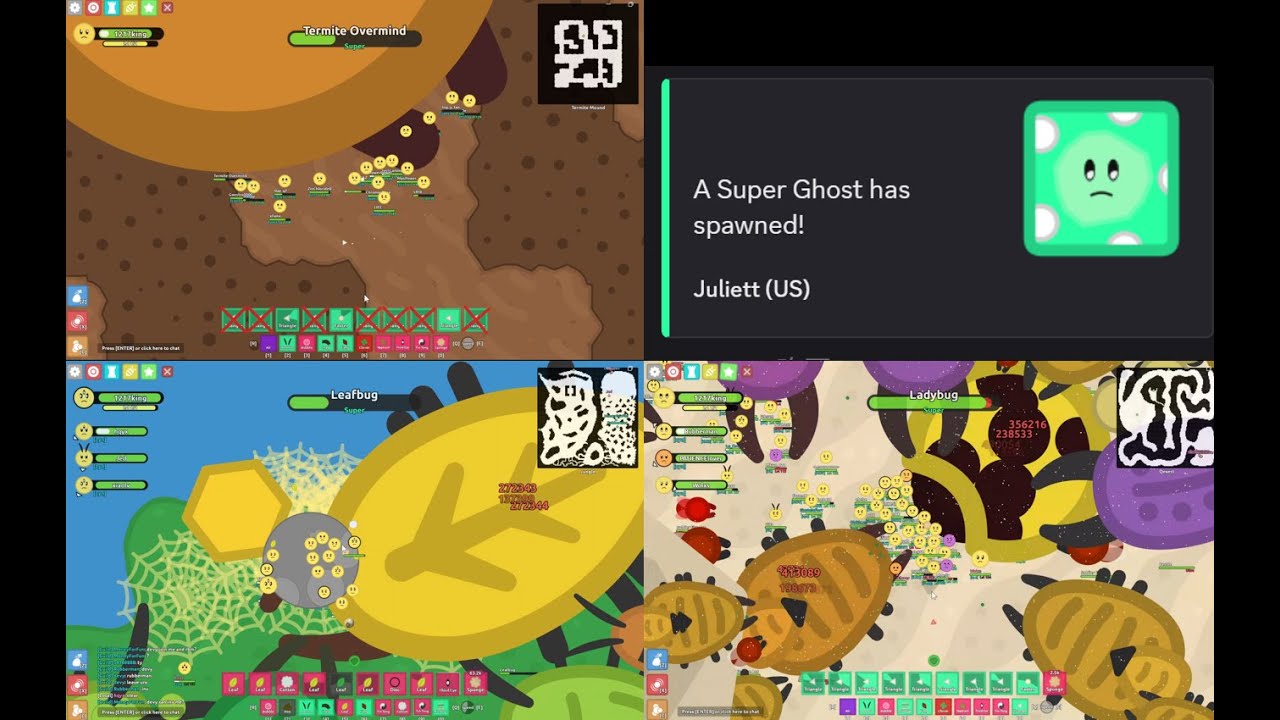 Random super hunt------Florr.io
