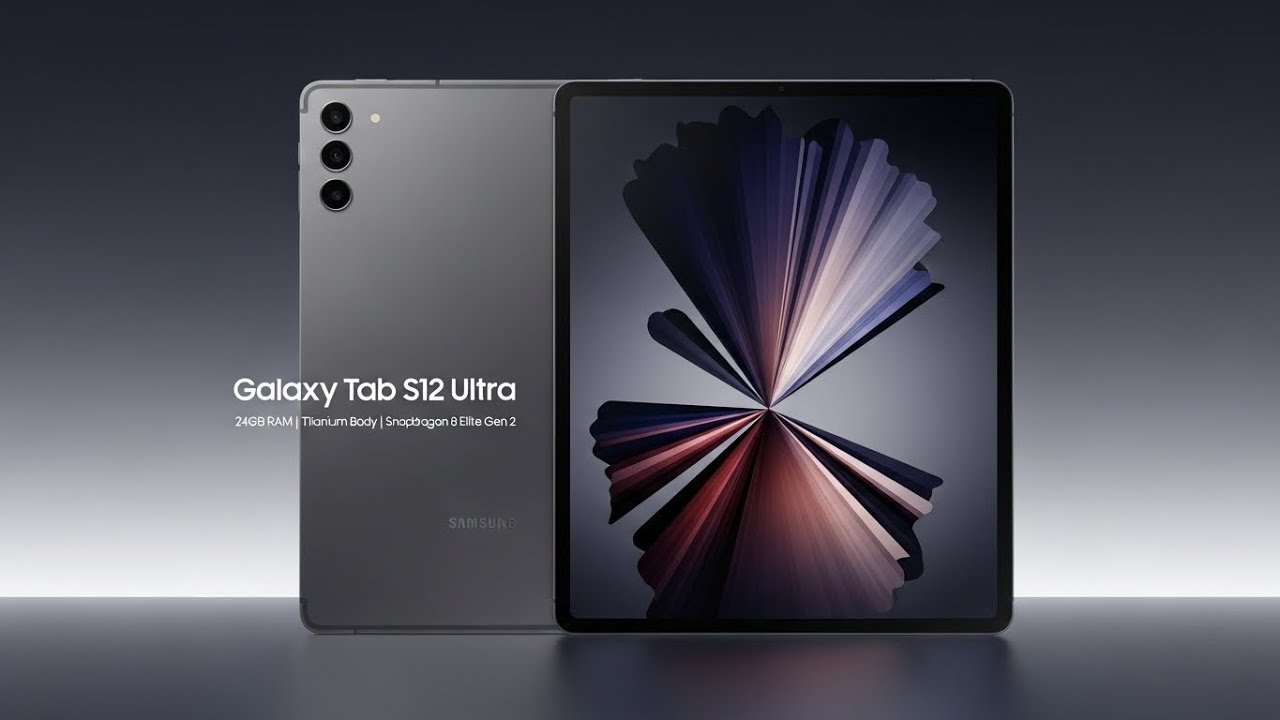Galaxy Tab S12 Ultra: 24GB RAM, Titanium Body & Snapdragon 8 Elite Gen 2!