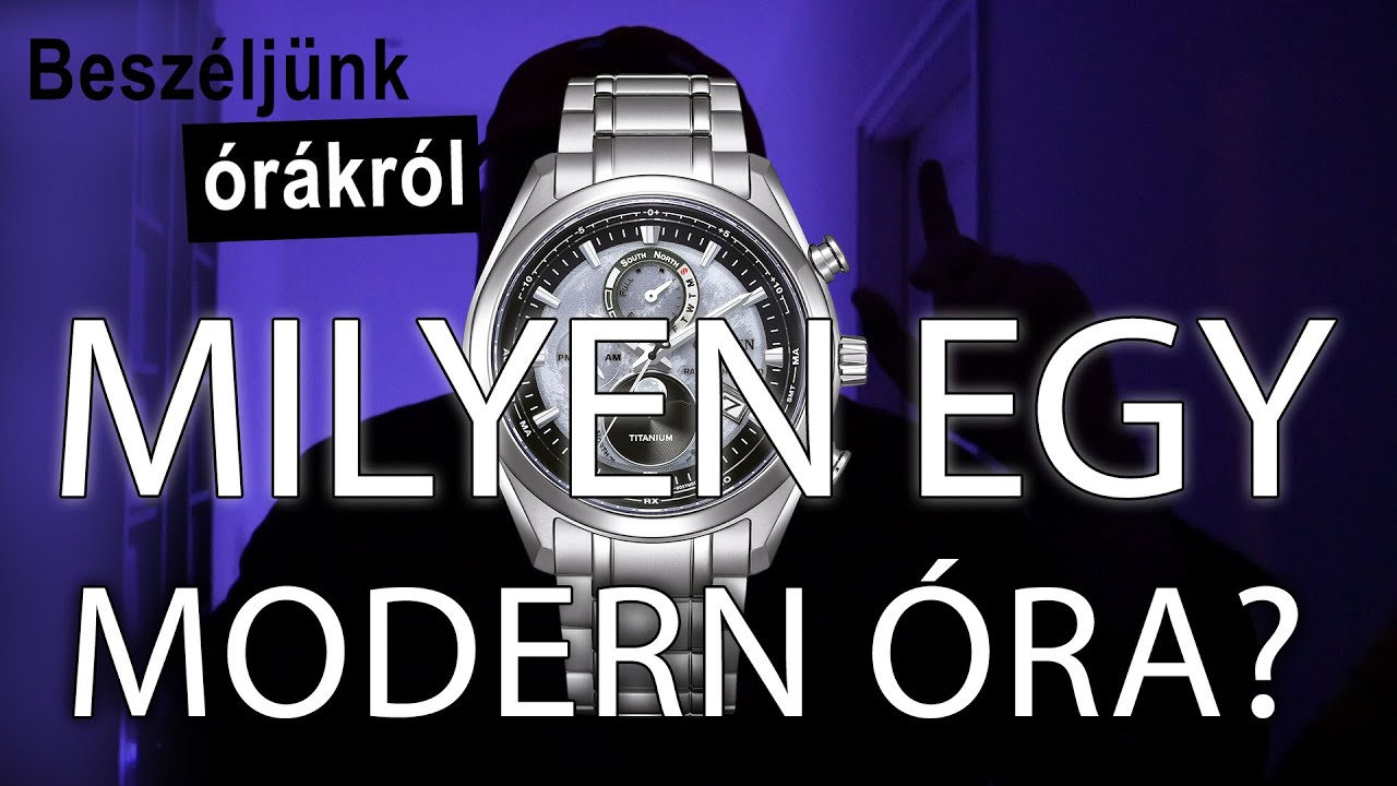 Milyen egy modern óra a Citizen szerint? - Beszéljünk órákról