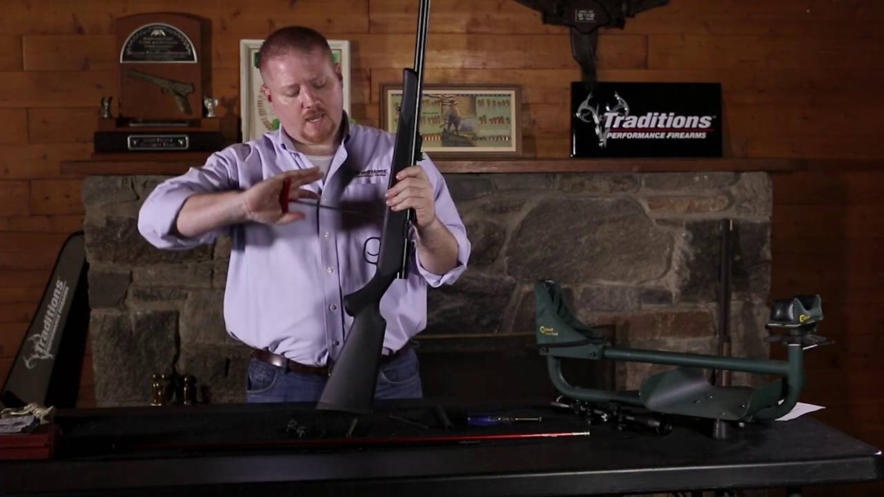Видеосерия Traditions Firearms: Как собрать обратно дульнозарядное ружье Tracker
