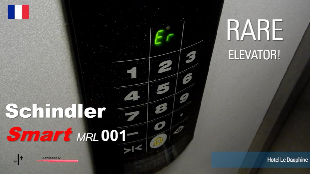 Schindler Smart MRL 001 Elevator - Hotel Le Dauphine, Ajaccio, FR