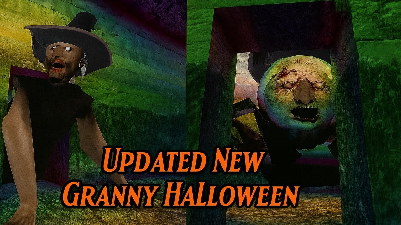 மக்களே🎃I BEAT HALLOWEEN GRANNY And I Found Her 🆕 MONSTERS!! 😱🔥