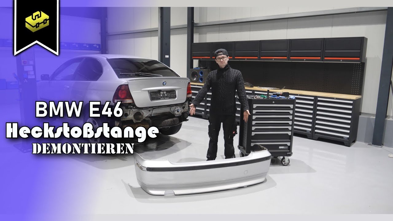 BMW 3 E46 Heckstoßstange Demontieren | Remove the BMW E46 rear bumper | VitjaWolf | Tutorial | HD