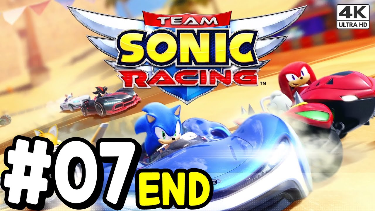 Team Sonic Racing Gameplay Walkthrough Part 7 Ending | Switch 4K