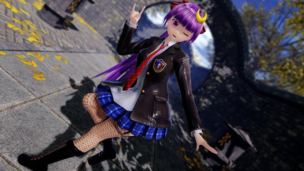 【東方MMD】JKぱっちぇさんで『ギミアブレスタッナウ』【1440p60fps】